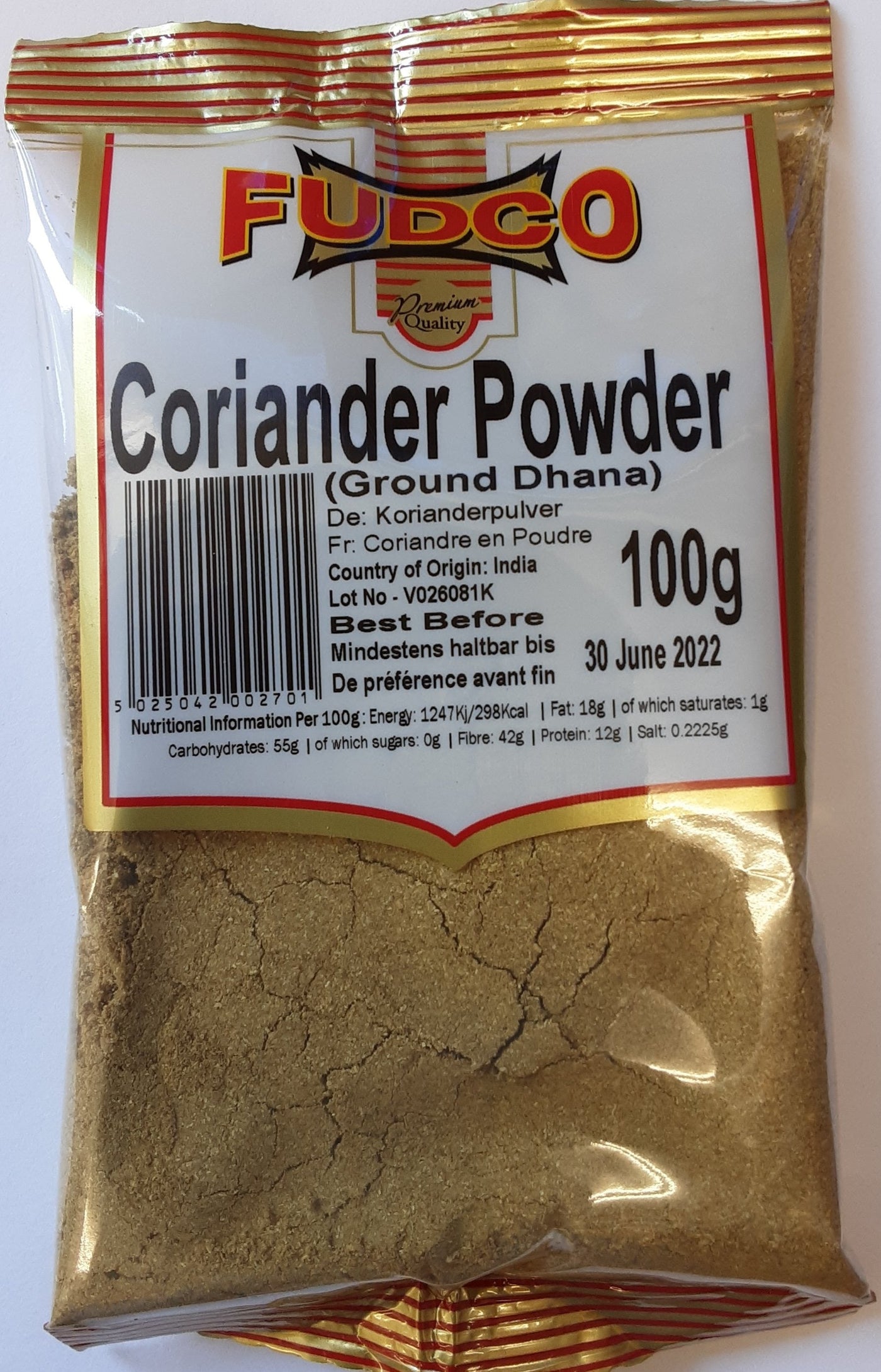 Fudco Coriander Powder 100g