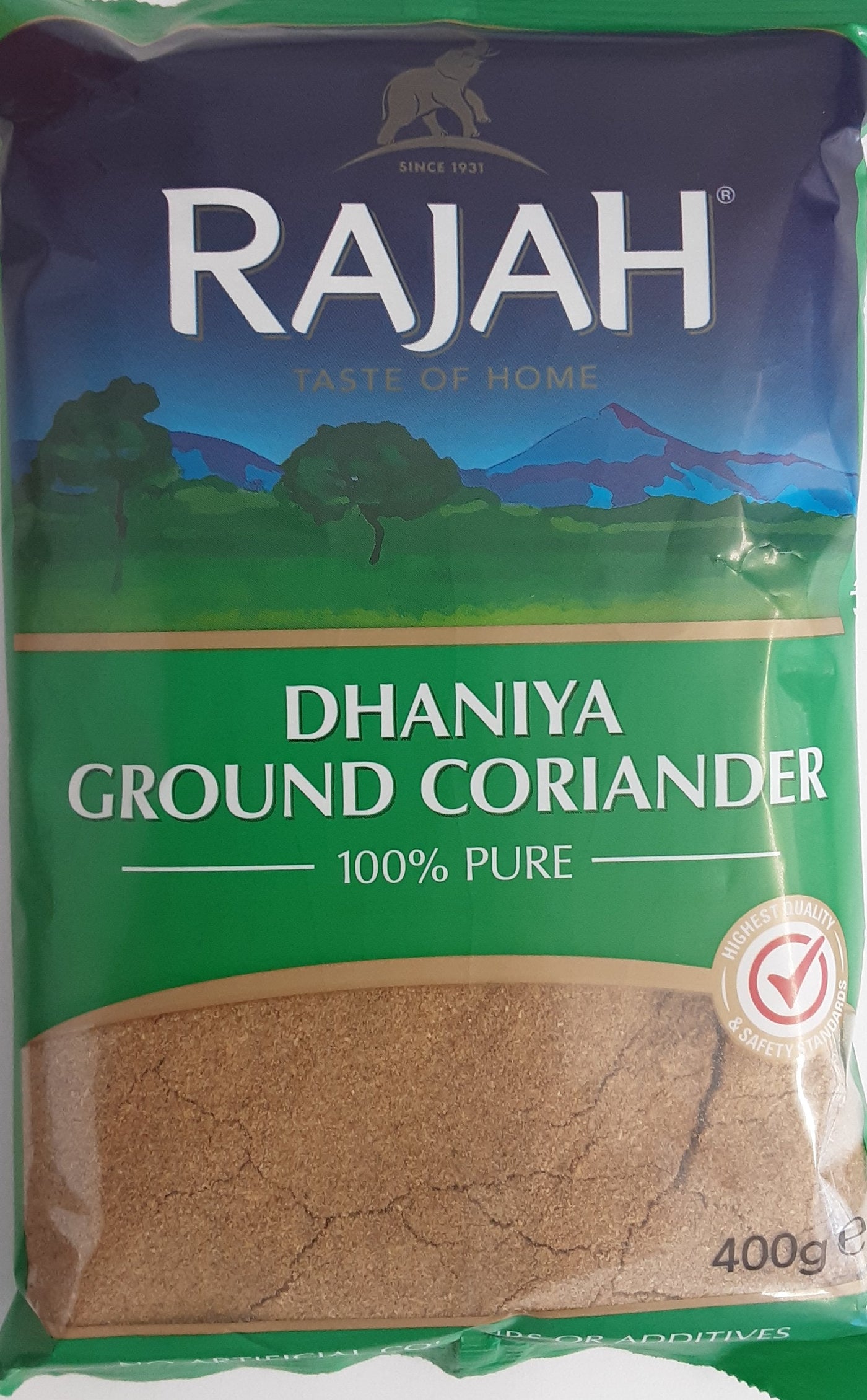 Rajah Ground Coriander Dhaniya 400g
