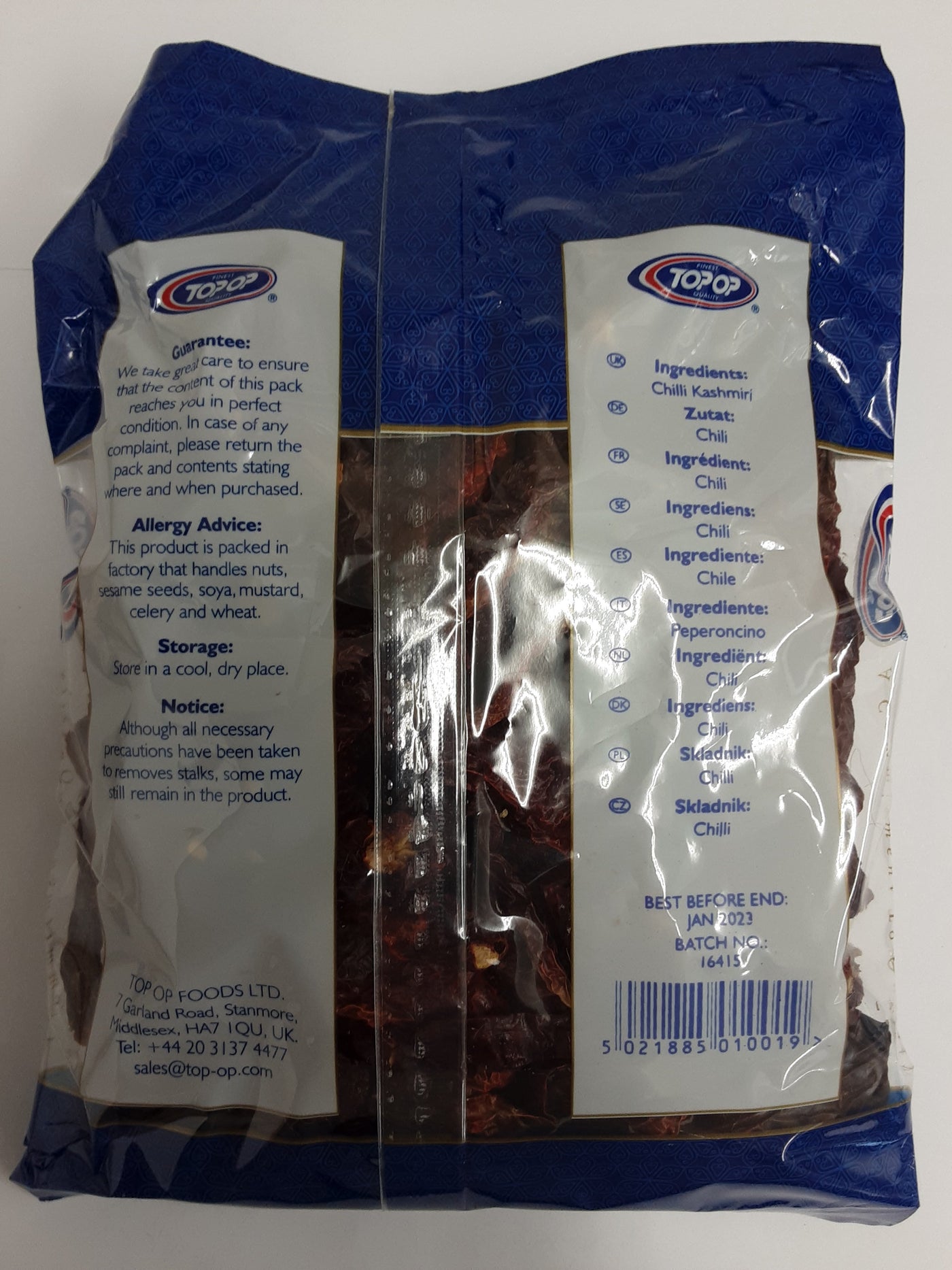 Top Op Whole Kashmiri Chilli 100g - Image 2