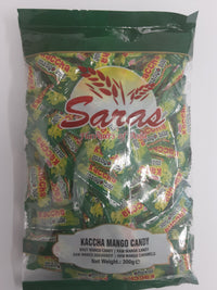 Saras Candy Kacha Mango 300g