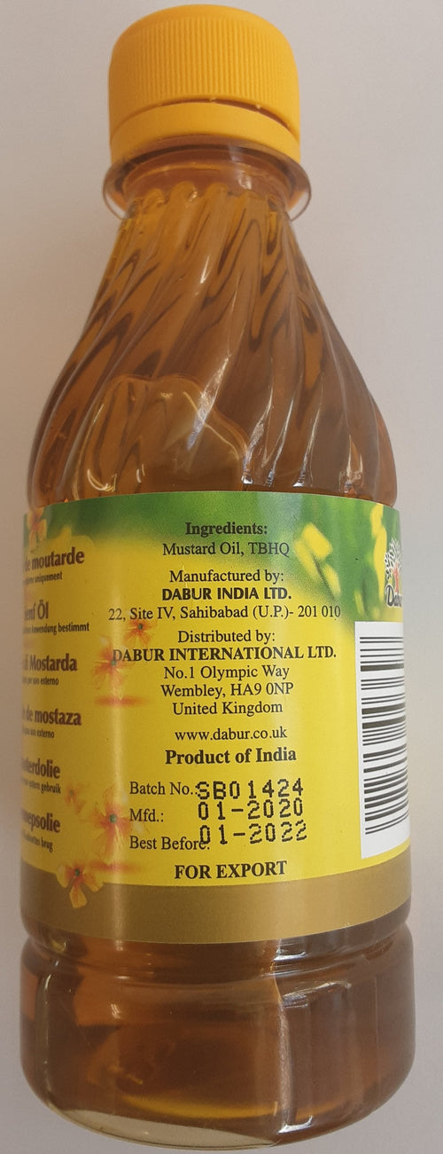 Dabur Oil Mustard 250ml - Image 2