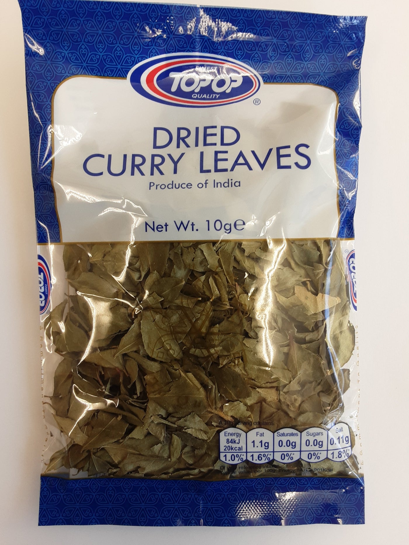 Top Op Dried Curry Leaves 10g