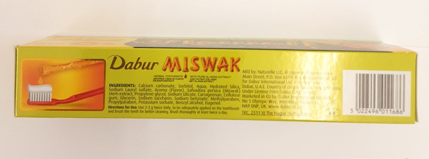 Dabur Miswak Herbal Toothpaste 200g - Image 2