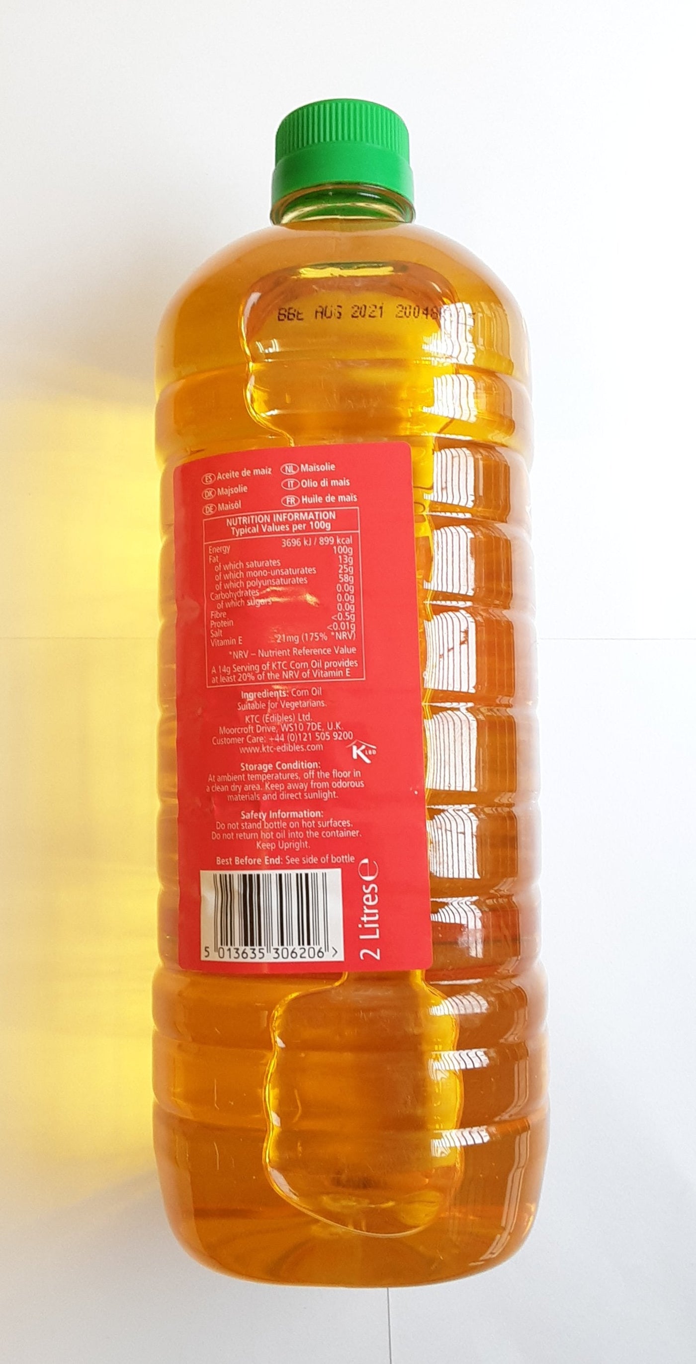 KTC Oil Corn Pure 2ltr - Image 2