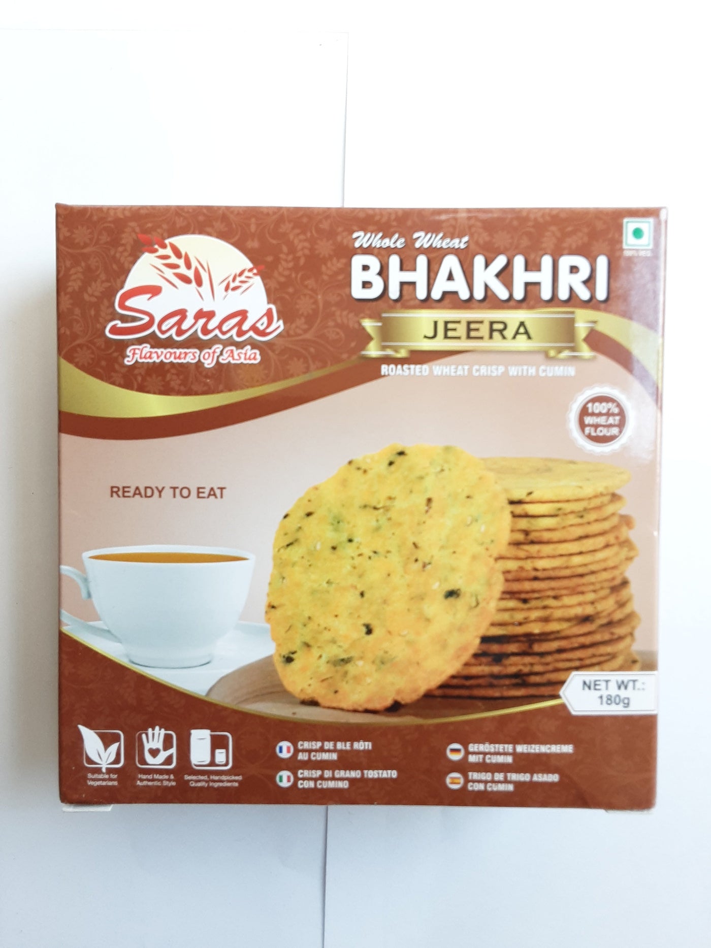 Saras Bhakhri Jeera 180g