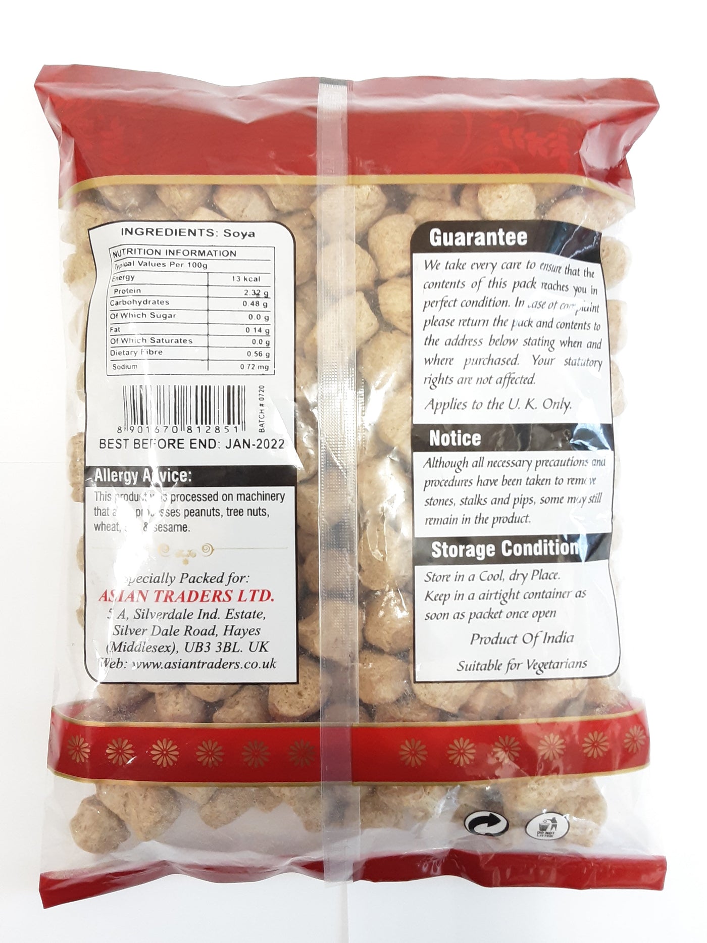 Saras Soya Chunks 250g - Image 2