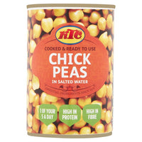 KTC Chick Peas 400g 2 for £1.20