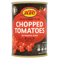 KTC Chopped Tomato 400g 2 For £1.20