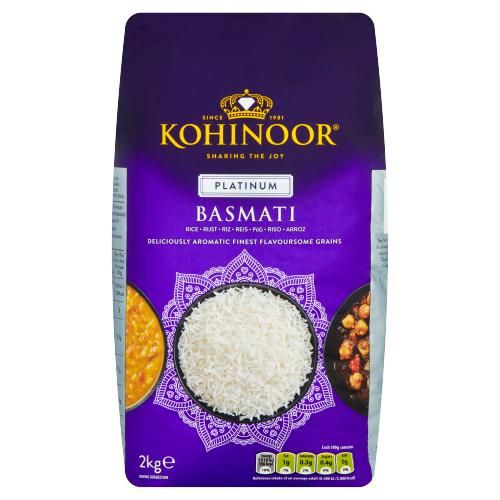 Kohinoor Rice Basmati Platinum 2Kg