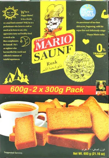 Mario Rusk Saunf 600g
