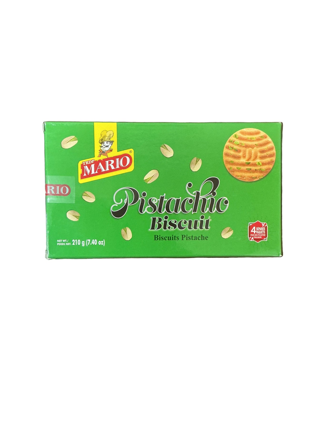 Mario Biscuits Pistachio 210g