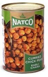 Natco Curried Chick Peas 400g