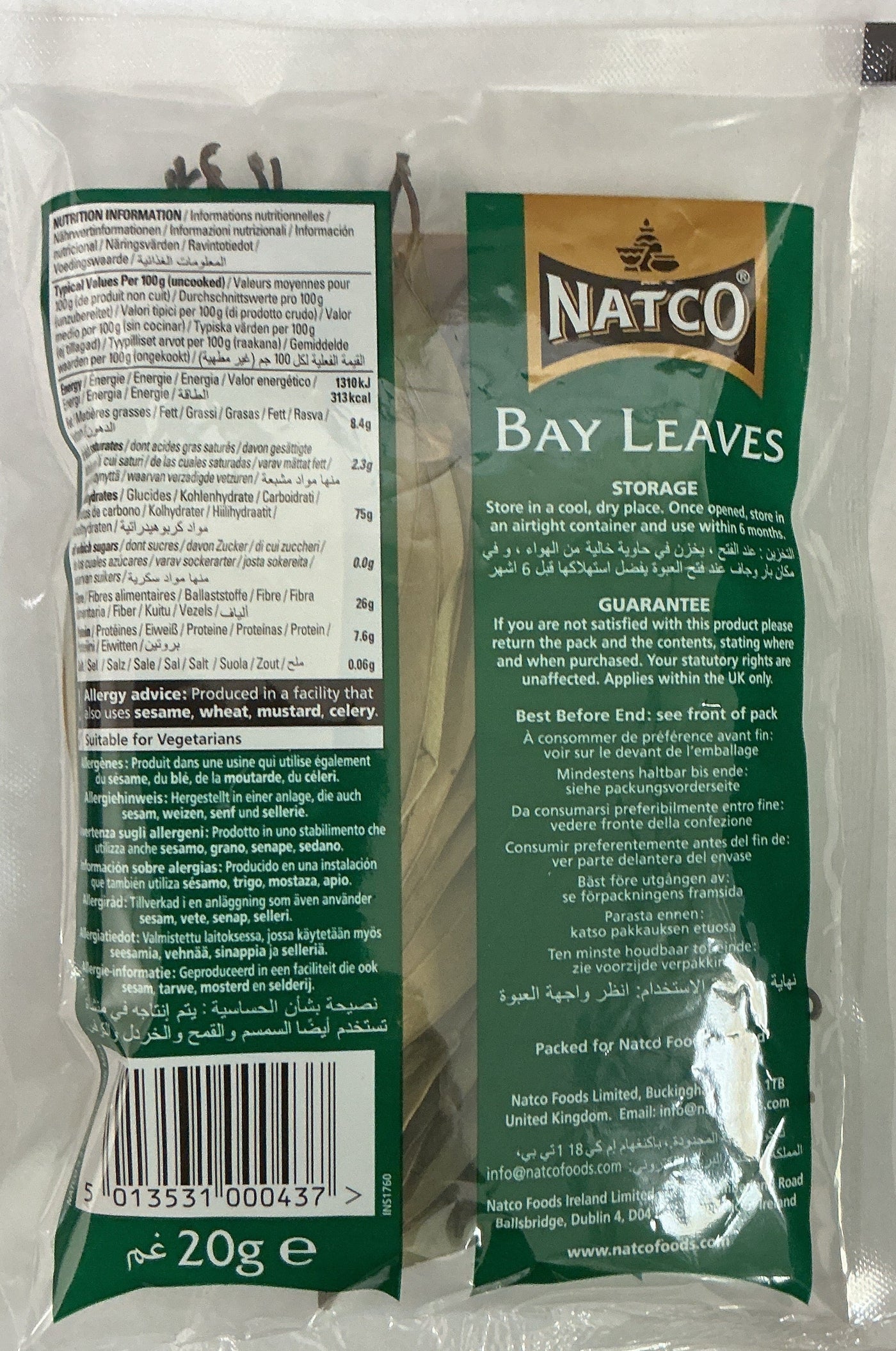 Natco Bay Leaves 20g - Image 2