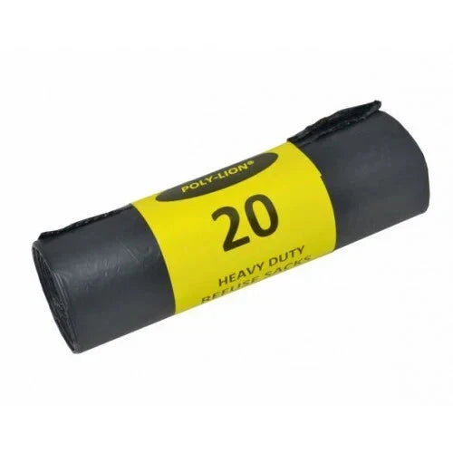 Poly Lion EX HD Black Sacks On Roll