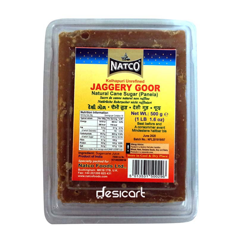 Natco Jaggery Yellow (Tub) 500g