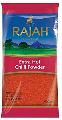 Rajah Chilli Powder Extra Hot 400g