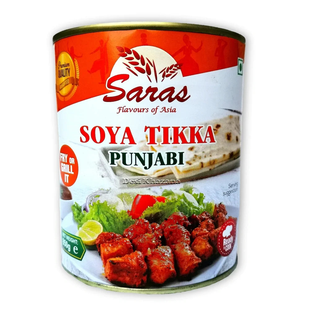 Saras Soya Chaap Tikka Punjabi 850g