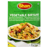Shan Masala  Vegetable Biryani 45g Mix & Match Any 2 For £2.60
