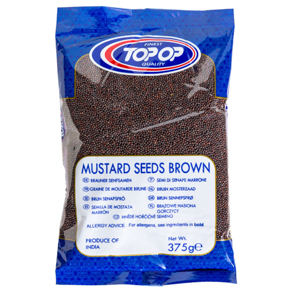Top Op Mustard Seeds Brown 375g