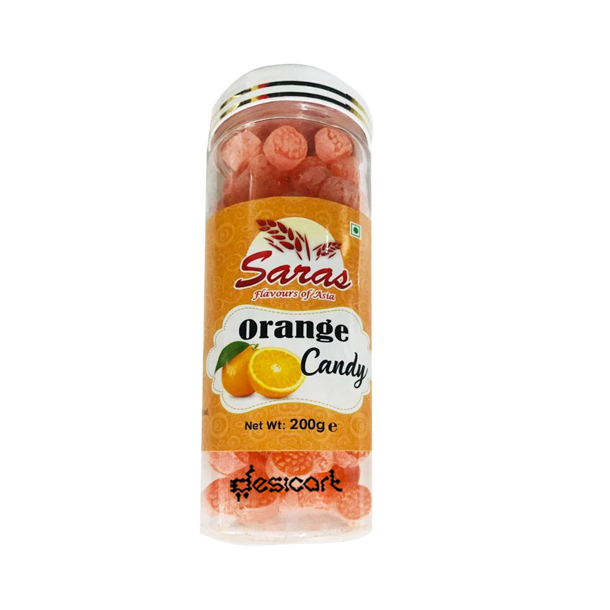 Saras Candy Orange 200g