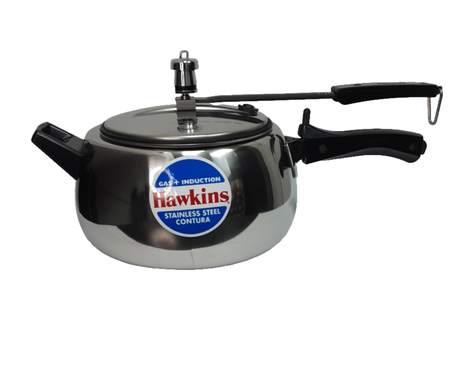 Hawkins Pressure Cooker Stainless Steel 5Litre - Image 3