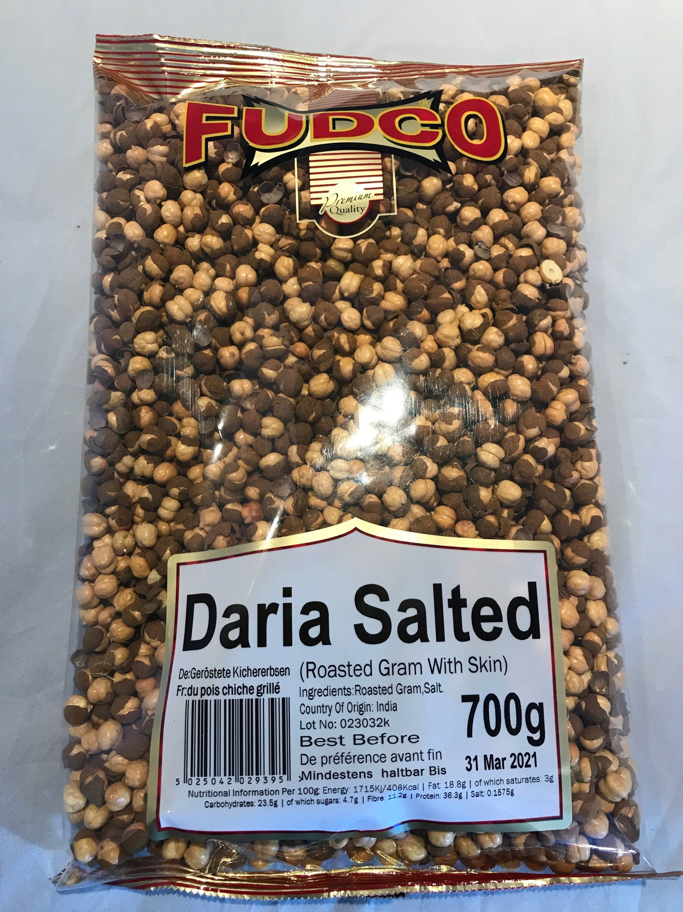 Fudco Daria Salted Roasted Gram 700g
