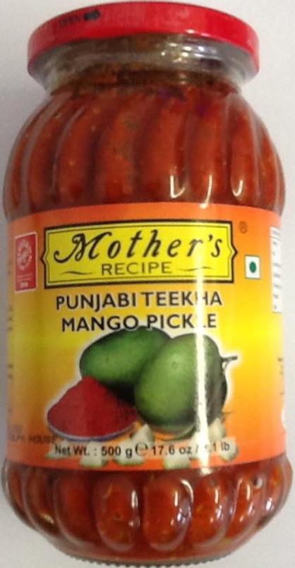 Mothers Punjabi Teekha Mango Pickle 500g PM