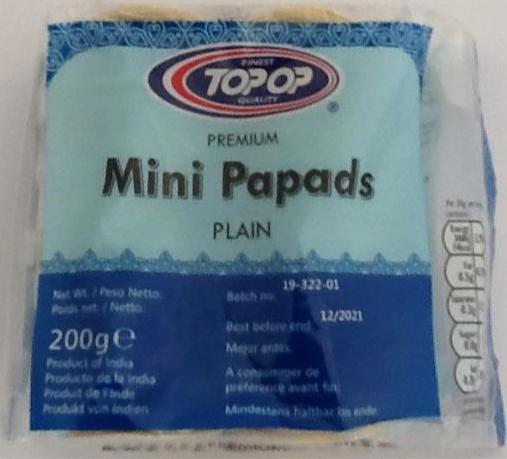 Top Op Mini Papads 200g