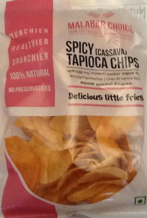 Malabar Choice Tapioca Chips Spicy 135g