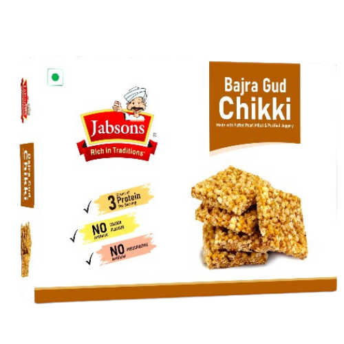 Jabsons Bajra Gud Chikki 250g