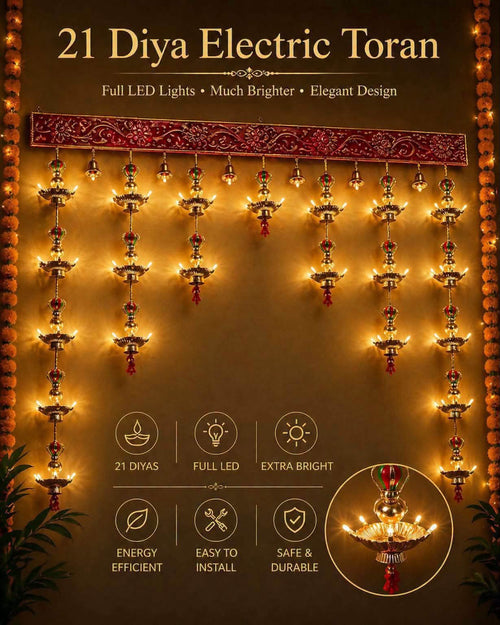 Beautiful Electric Hanging Toran
