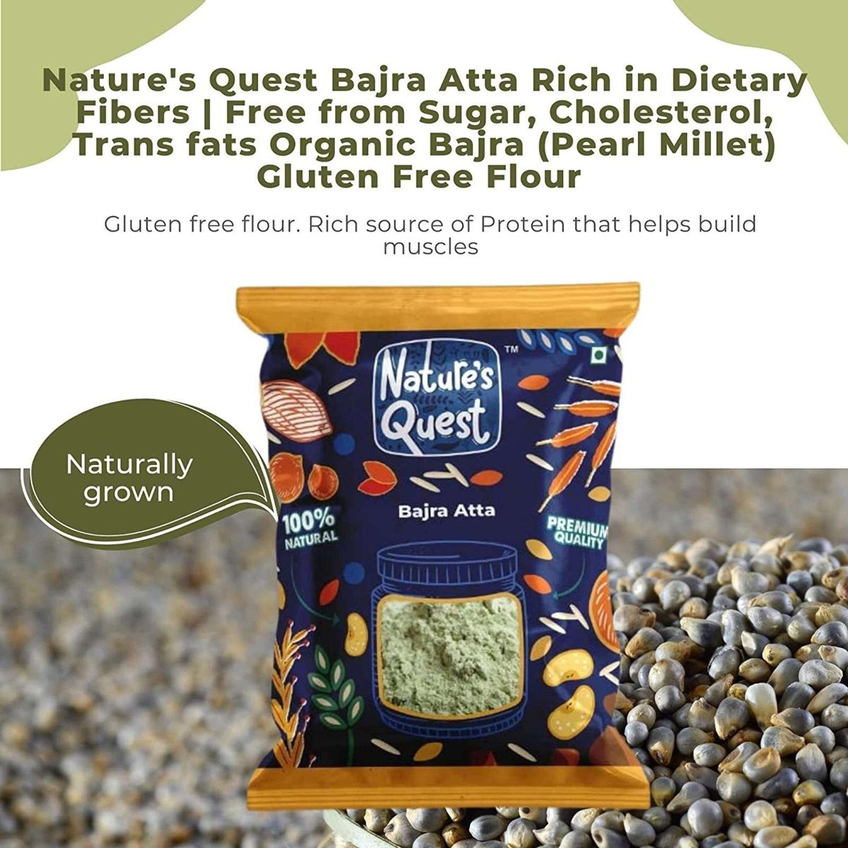 Natco Bajri (Millet) Flour 900g