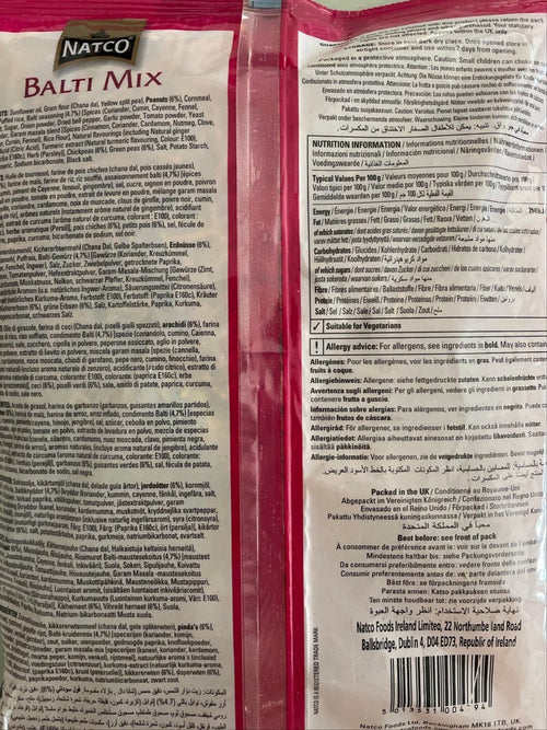 Natco Balti Mix 325g