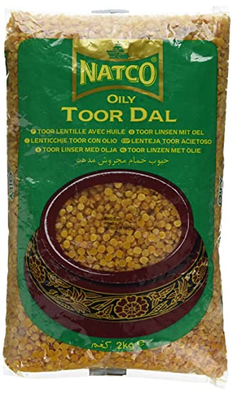 Natco Lentils Toor Dall Oily 2kg
