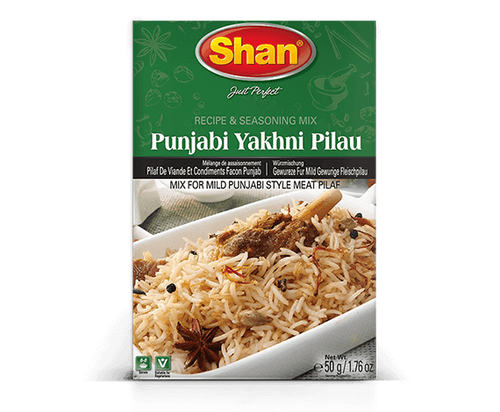 Shan Masala Punjabi Yakhni Pilau 50g Mix & Match Any 2 For £2.60