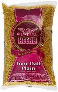 Heera Lentils Toor Dall Plain 2kg