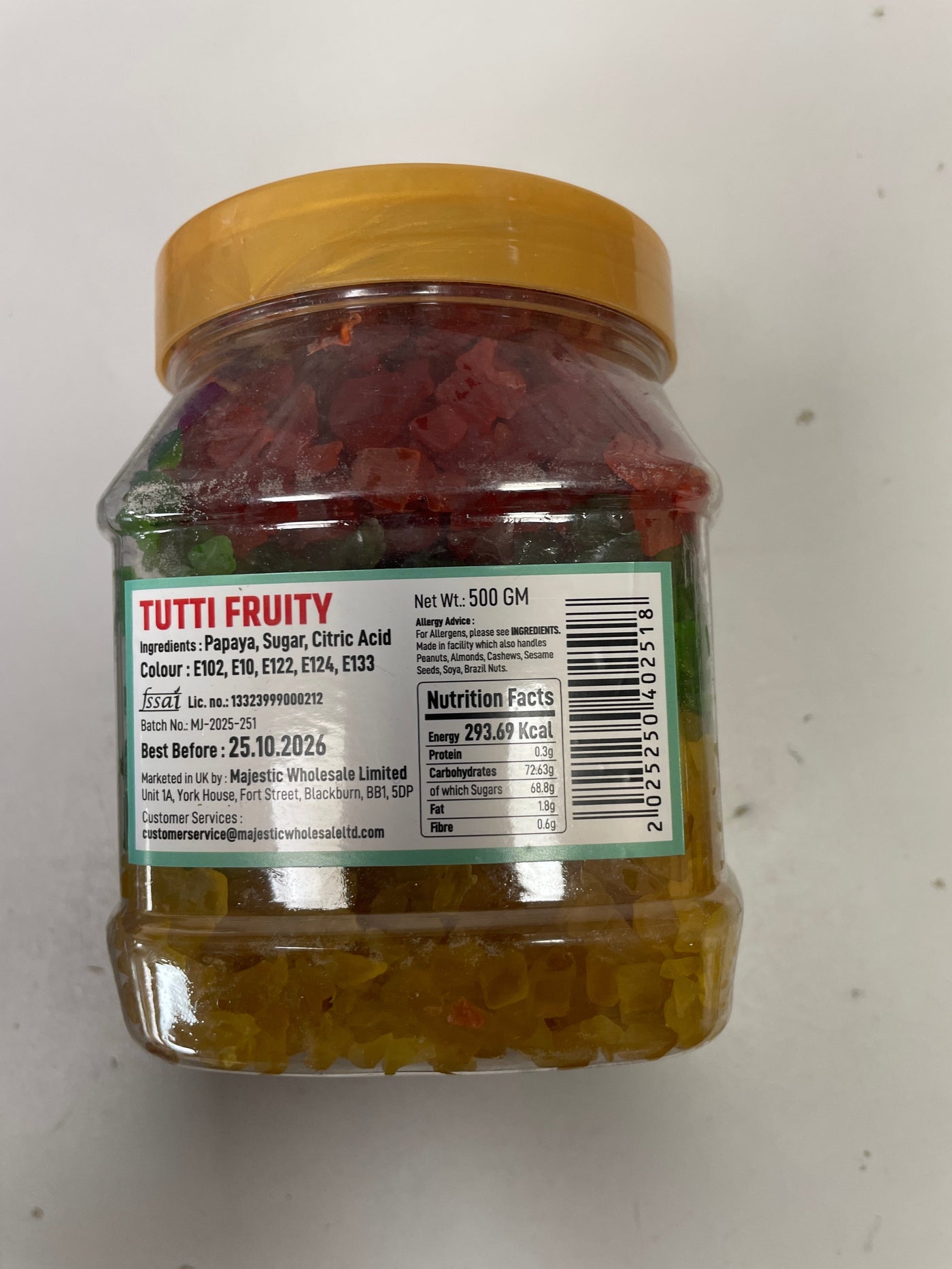 Majestic Tutti Fruity 400g - Image 3