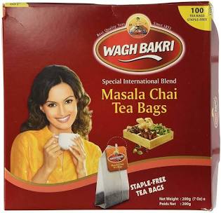 Wagh Bakri Masala Chai 100 Tea Bags